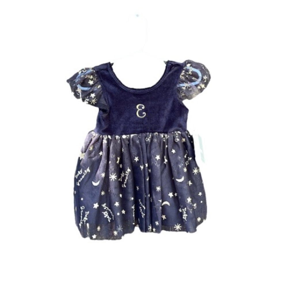 Wicked Navy Black Baby Dress